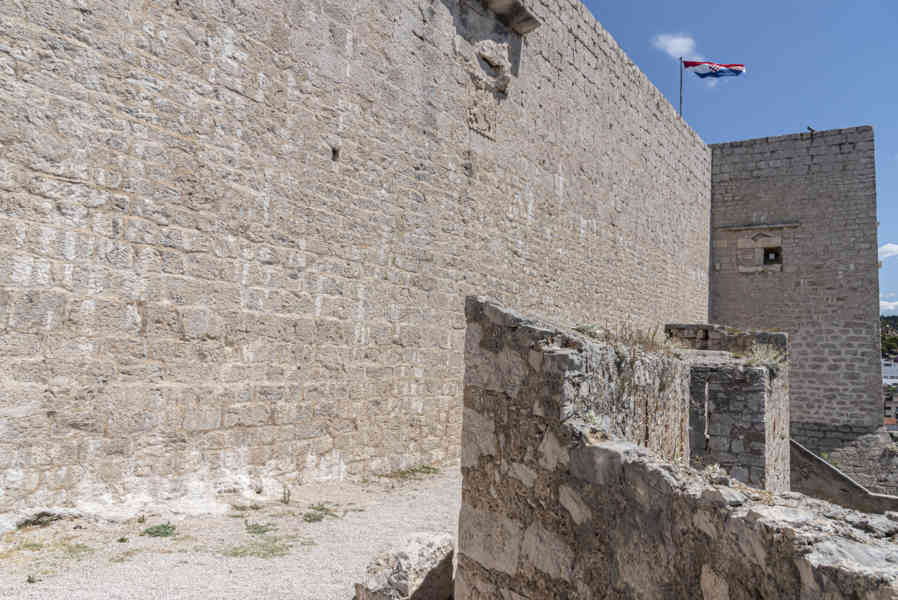 Croacia - Sibenik 46 - fortaleza de San Miguel